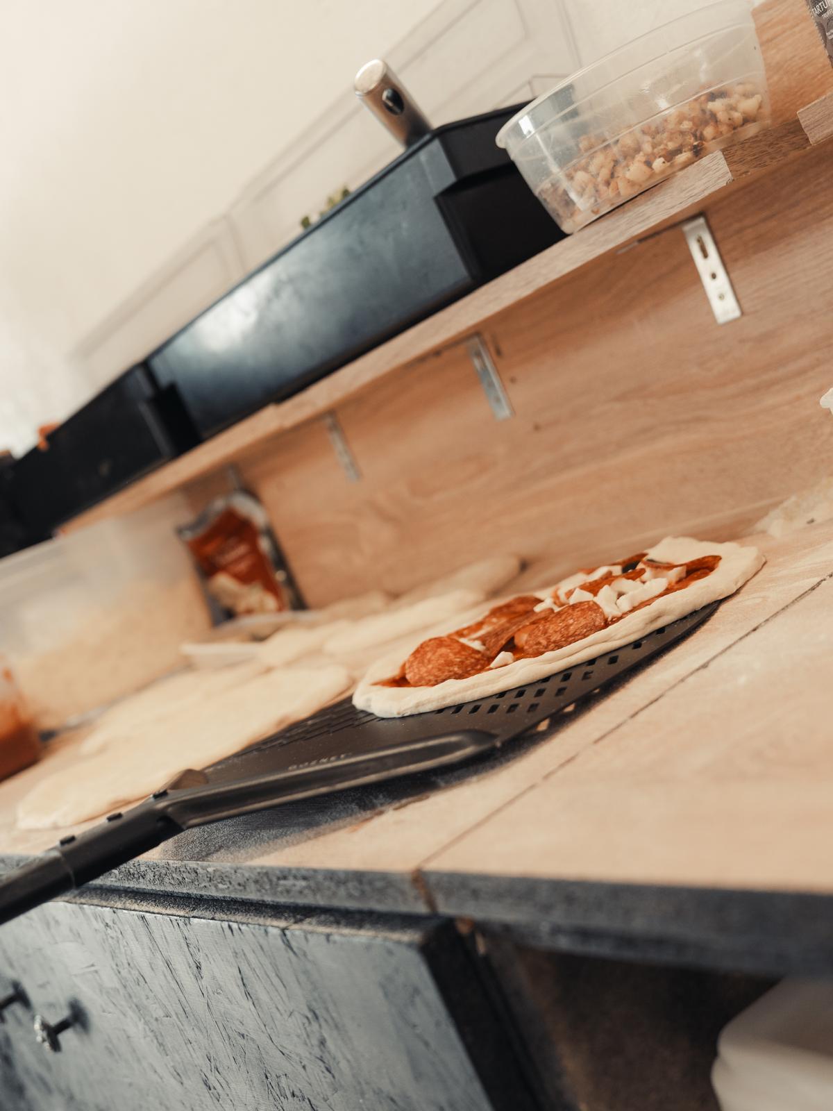Stația de pregătire pizza